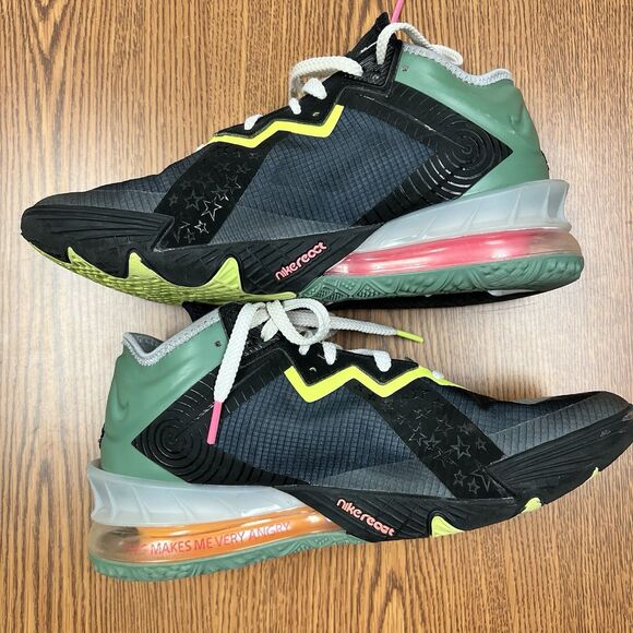 Nike Lebron XVIII Tune Squad - Bugs Bunny Vs Martian-Grey/Black-Space Jam Size 8 - Picture 10 of 12